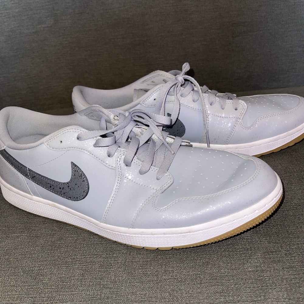 Nike Men's Light Gray Jordan Golf Low